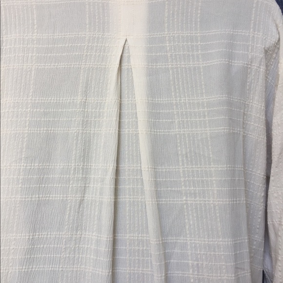 Free People Ivory Button Down Maxi Shirt - Picture 8 of 11